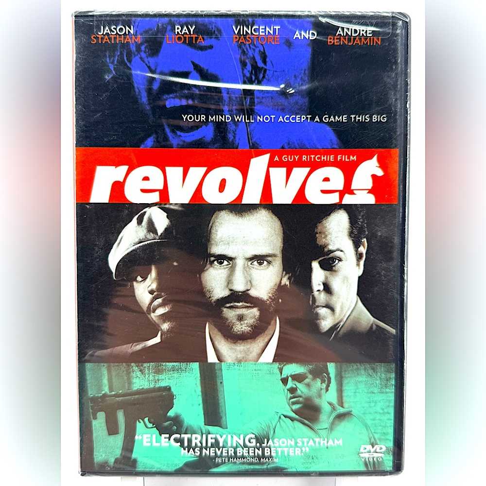 NWT. Revolver on DVD - A Guy Ritchie Film